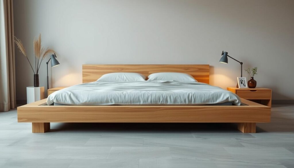 Minimalist Platform Bed